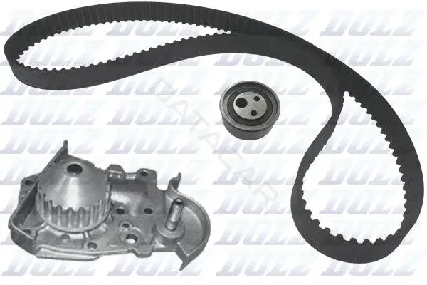 Комплект ГРМ с помпой DOLZ KD066