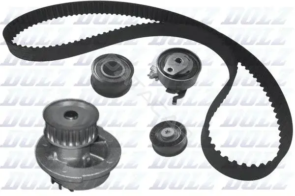 Комплект ГРМ с помпой DOLZ KD067