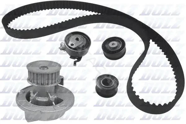 Комплект ГРМ с помпой DOLZ KD069