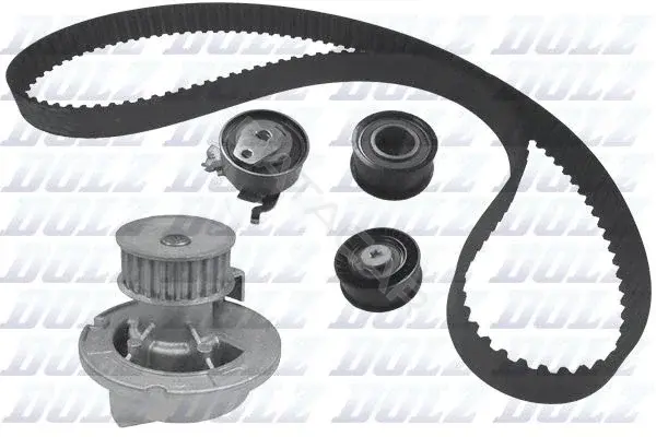 Комплект ГРМ с помпой DOLZ KD075
