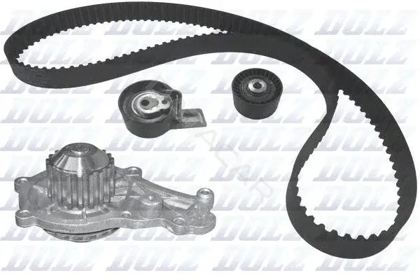 Комплект ГРМ с помпой DOLZ KD079