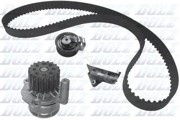 Комплект ГРМ с помпой DOLZ KD082