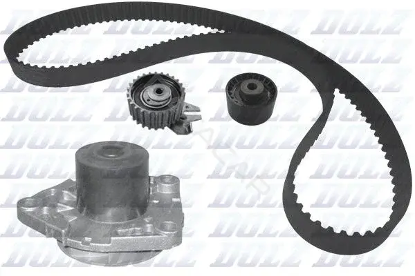 Комплект ГРМ с помпой DOLZ KD084