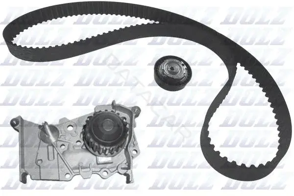 Комплект ГРМ с помпой DOLZ KD085