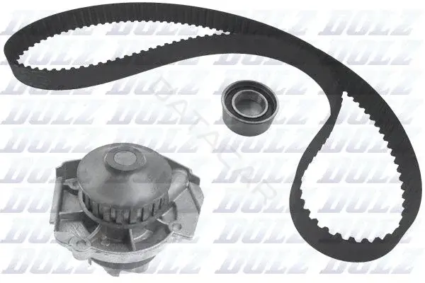 Комплект ГРМ с помпой DOLZ KD088