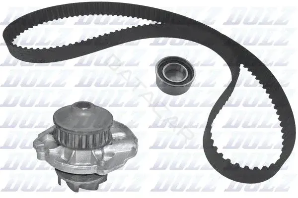 Комплект ГРМ с помпой DOLZ KD091