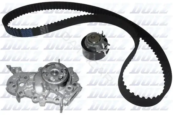 Комплект ГРМ с помпой DOLZ KD039