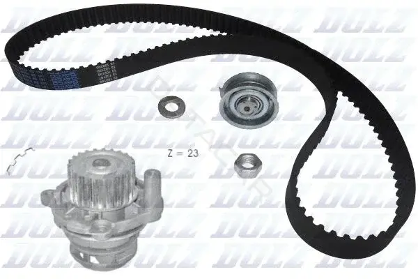 Комплект ГРМ с помпой DOLZ KD050