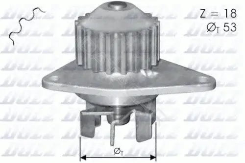 Водяной насос / Помпа DOLZ C114