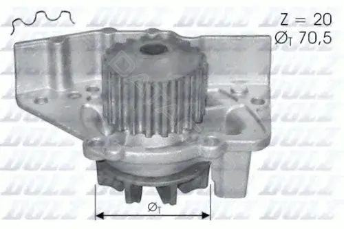 Водяной насос / Помпа DOLZ C119