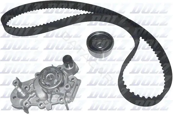 Комплект ГРМ с помпой DOLZ KD002