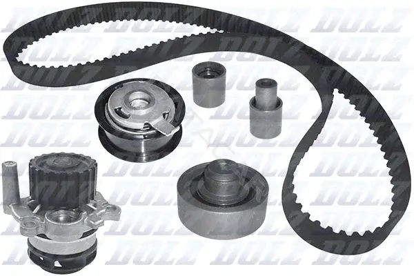 Комплект ГРМ с помпой DOLZ KD013