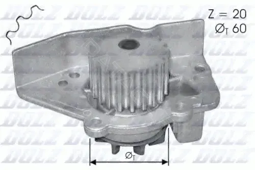 Водяной насос / Помпа DOLZ N405