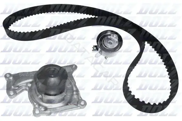 Комплект ГРМ с помпой DOLZ KD103