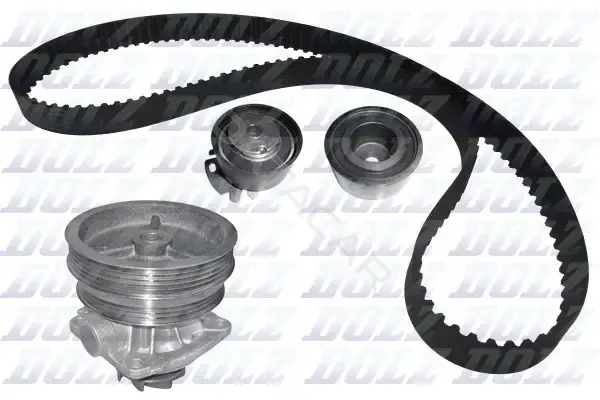 Комплект ГРМ с помпой DOLZ KD126