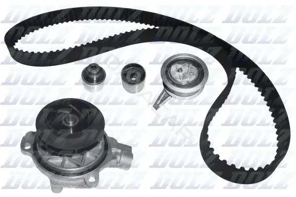 Комплект ГРМ с помпой DOLZ KD153
