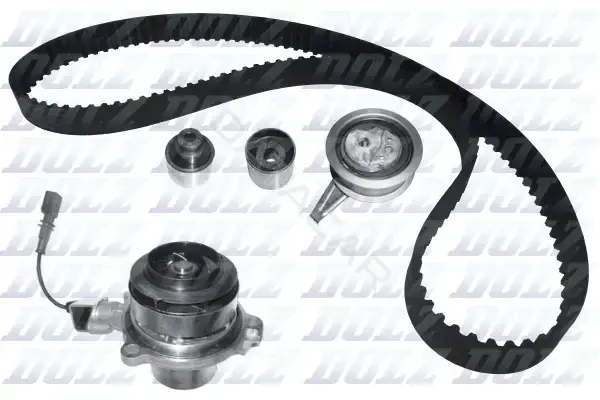 Комплект ГРМ с помпой DOLZ KD153V