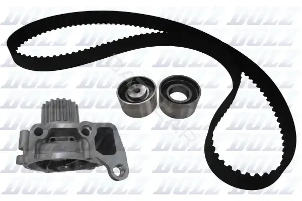 Комплект ГРМ с помпой DOLZ KD185