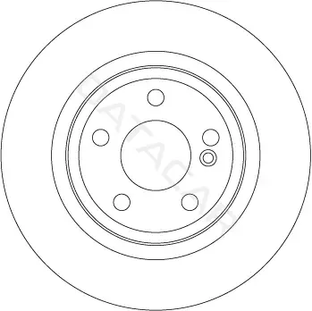 Тормозные диски TRW DF6634