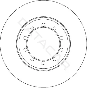 Тормозные диски TRW DF6711