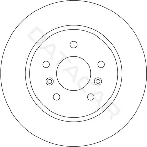 Тормозные диски TRW DF6787