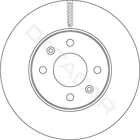Тормозные диски TRW DF6794
