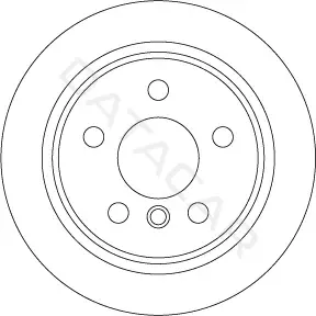 Тормозные диски TRW DF6795