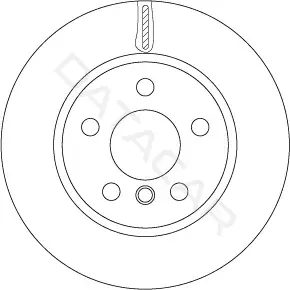 Тормозные диски TRW DF6799