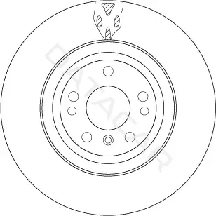 Тормозные диски TRW DF6833S