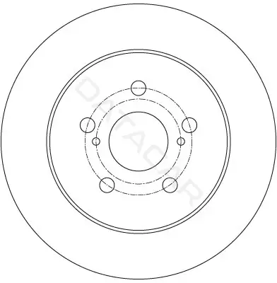 Тормозные диски TRW DF6145