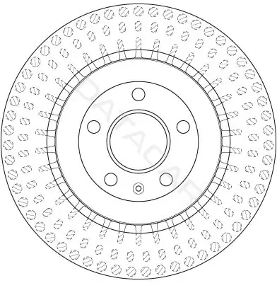 Тормозные диски TRW DF6175S