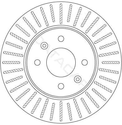Тормозные диски TRW DF6198