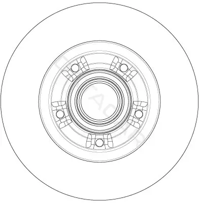 Тормозные диски TRW DF6203BS