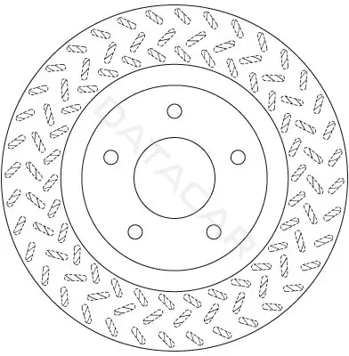 Тормозные диски TRW DF6206