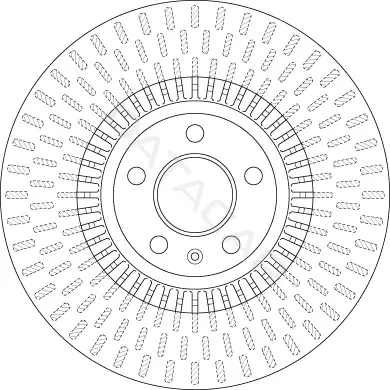 Тормозные диски TRW DF6216