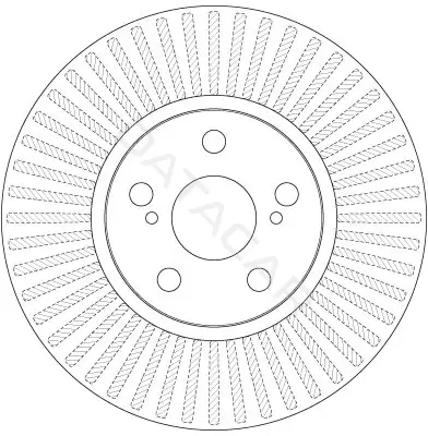 Тормозные диски TRW DF6234