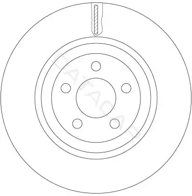 Тормозные диски TRW DF6244S