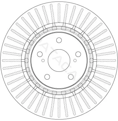 Тормозные диски TRW DF6265