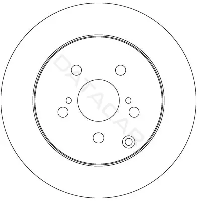 Тормозные диски TRW DF6319
