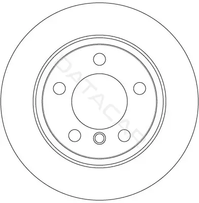 Тормозные диски TRW DF6353