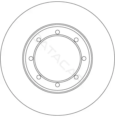 Тормозные диски TRW DF6372
