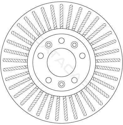 Тормозные диски TRW DF6419