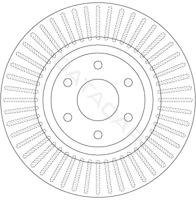 Тормозные диски TRW DF6425