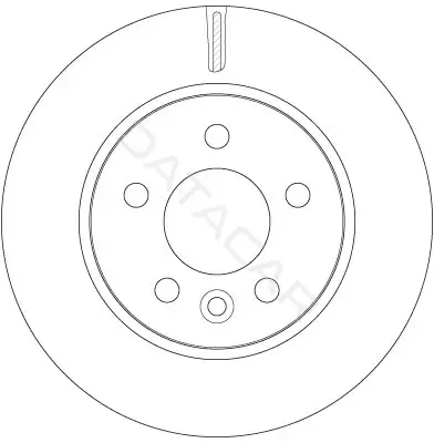 Тормозные диски TRW DF6482