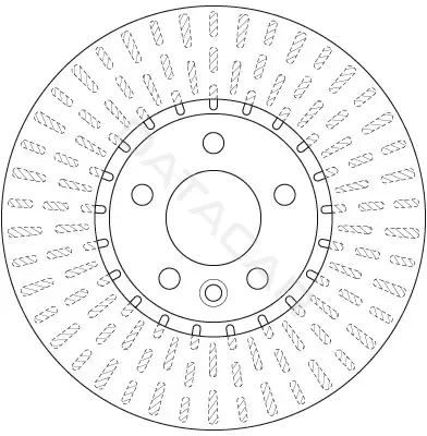 Тормозные диски TRW DF6499S