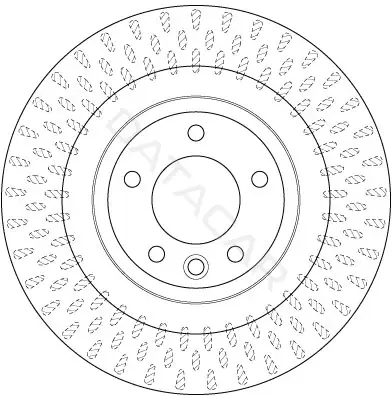 Тормозные диски TRW DF6528S