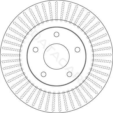 Тормозные диски TRW DF6533