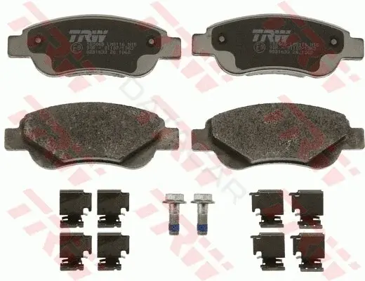 Тормозные колодки TRW GDB1633