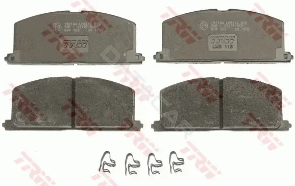Тормозные колодки TRW GDB323