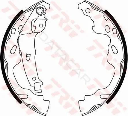 Барабанные колодки TRW GS8480